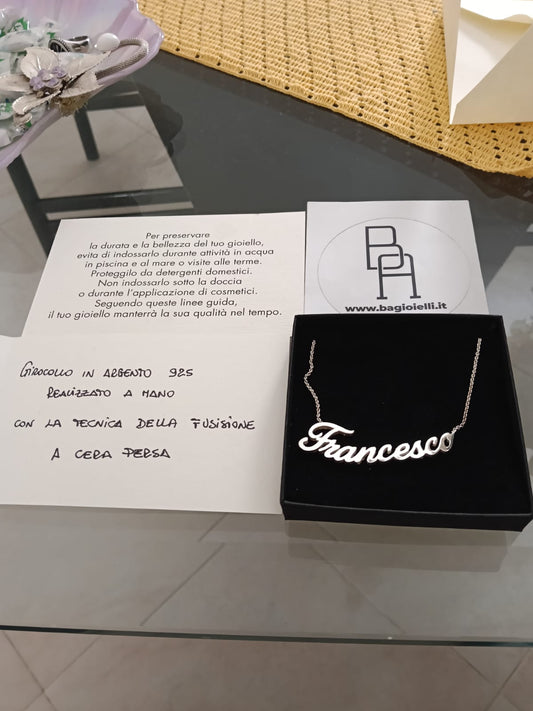 Gioielli con nome |Girocollo con Nome