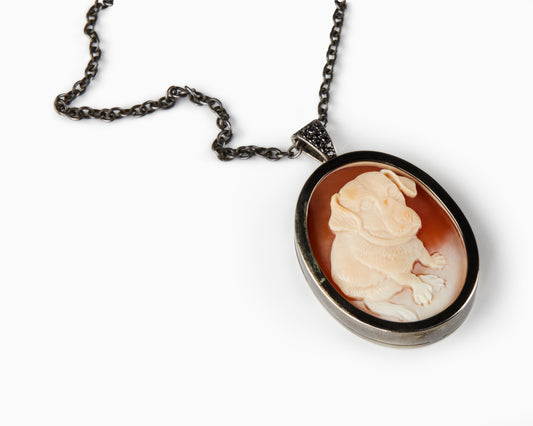 Cammeo Personalizzato con il tuo Amico a Quattro Zampe