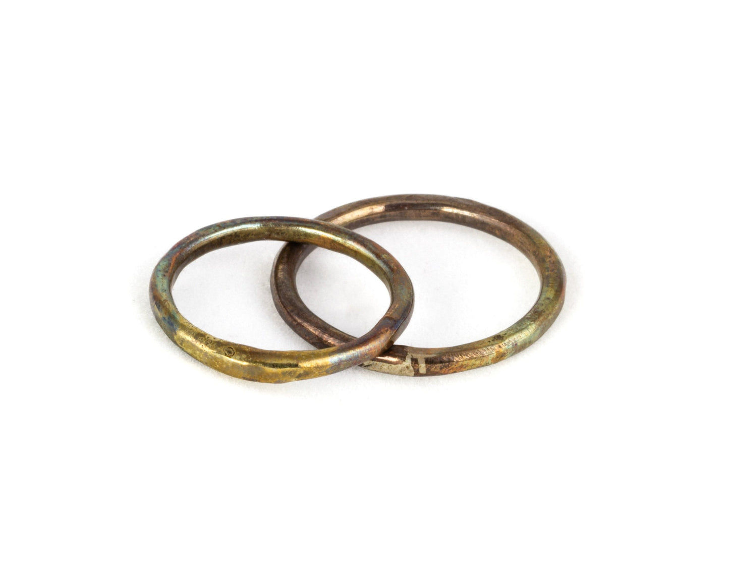 Fedine Sottili in Bronzo Ossidato