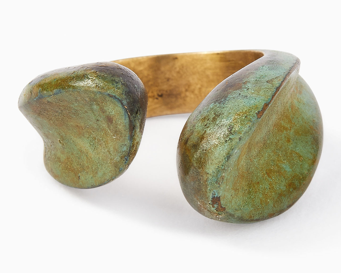 Anello Contrarie in Bronzo