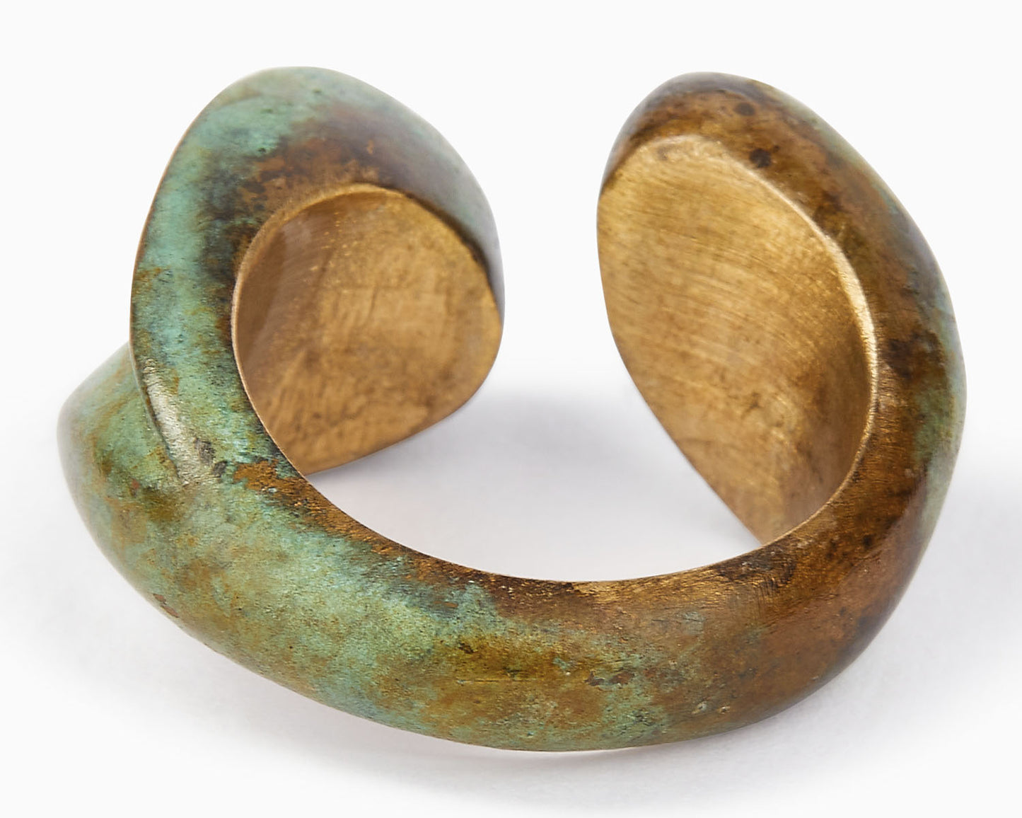 Anello Contrarie in Bronzo