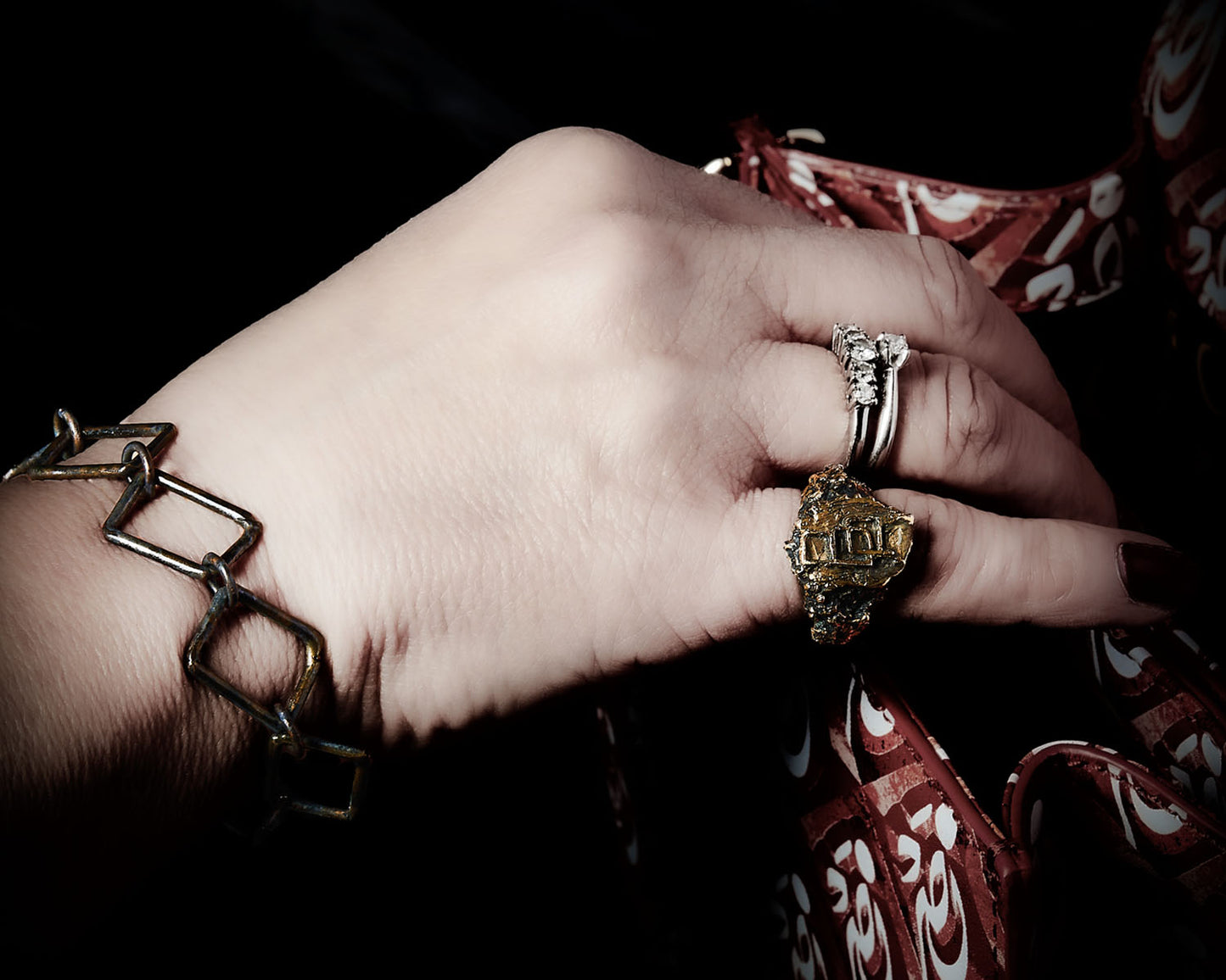 Bracciale a Maglie Catena Fatto a Mano | Andrea