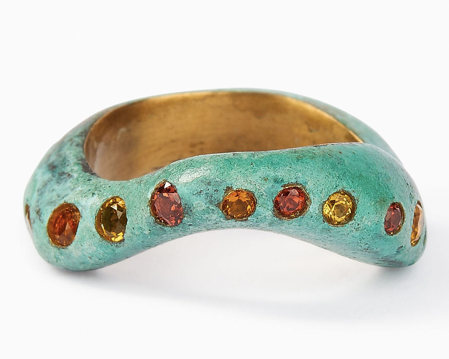 Anello Riviera o Veretta con Pietre Dure Naturali