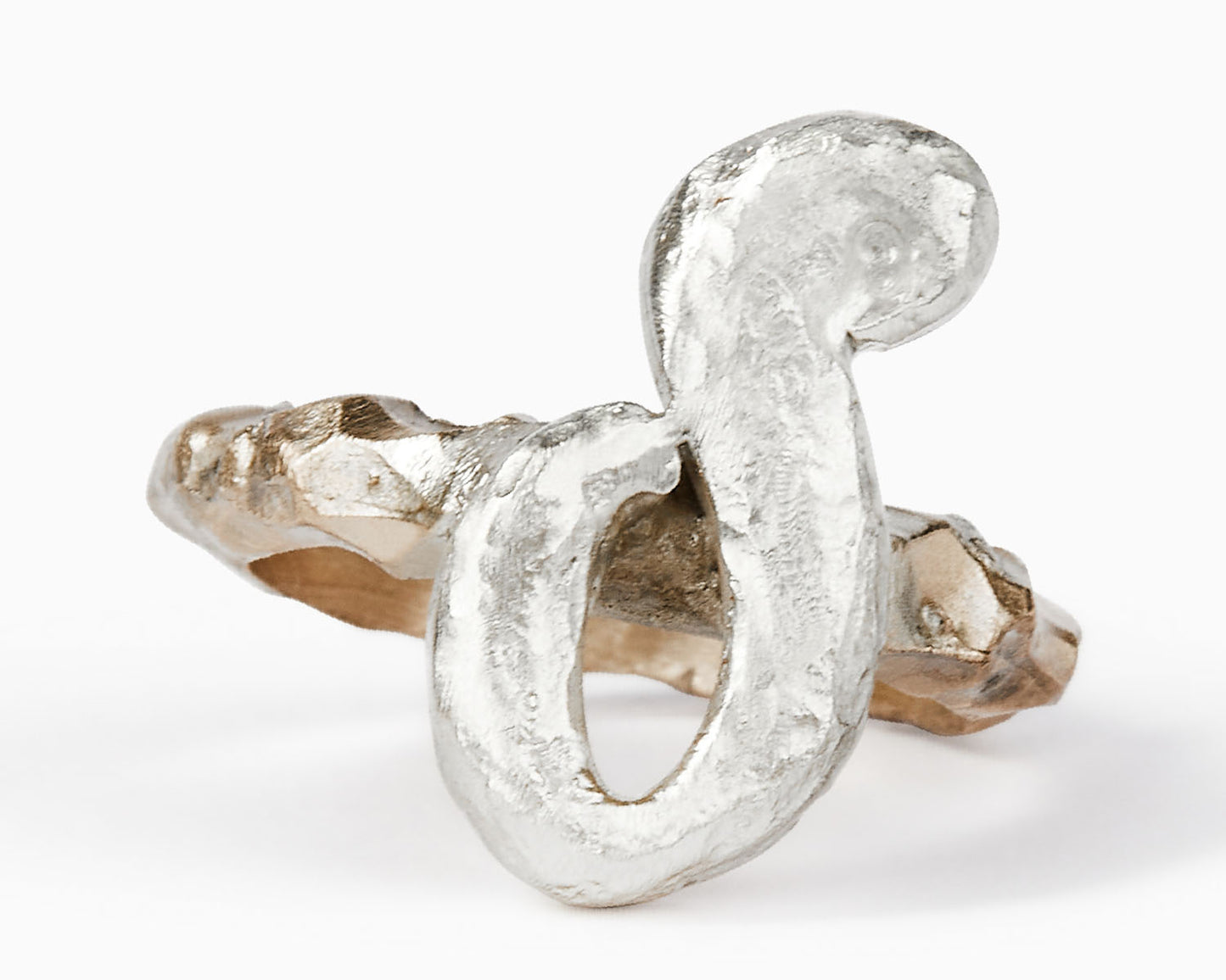 Anello in Bronzo Con Iniziali Argento 925 | ABC