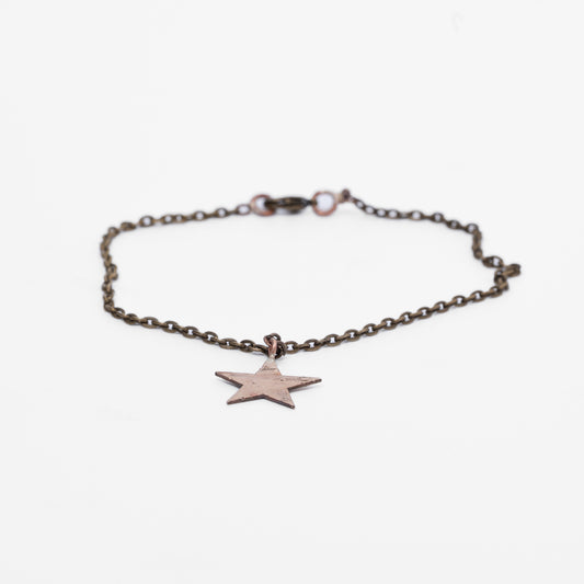 Bracciale Catena con Ciondolo Stella - Gioielli Simbolici