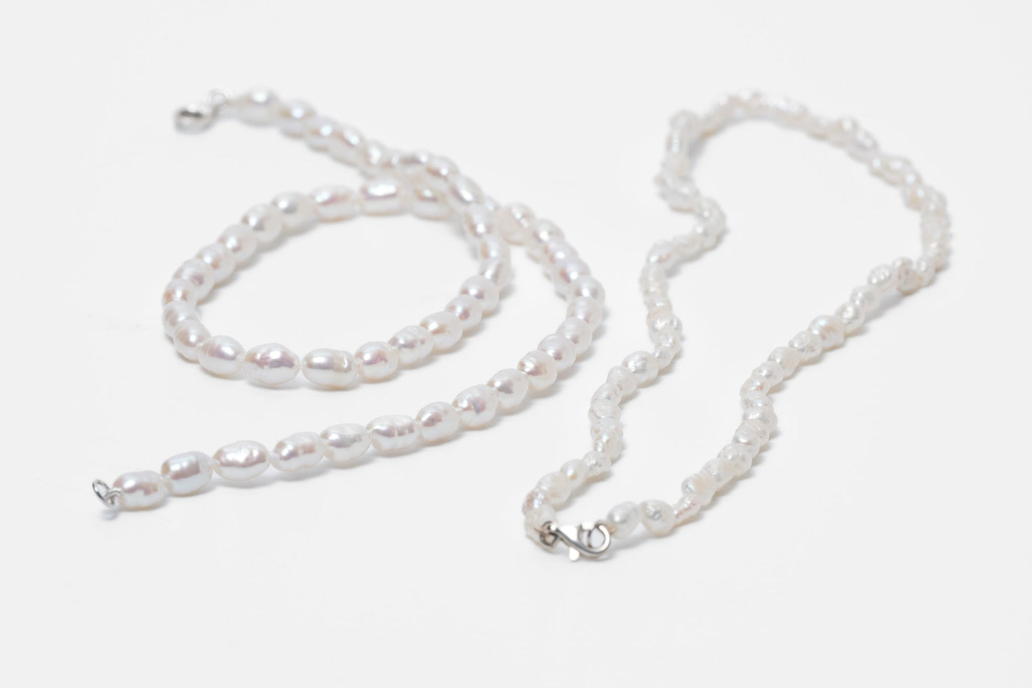 Collana Perle di Fiume Grandi