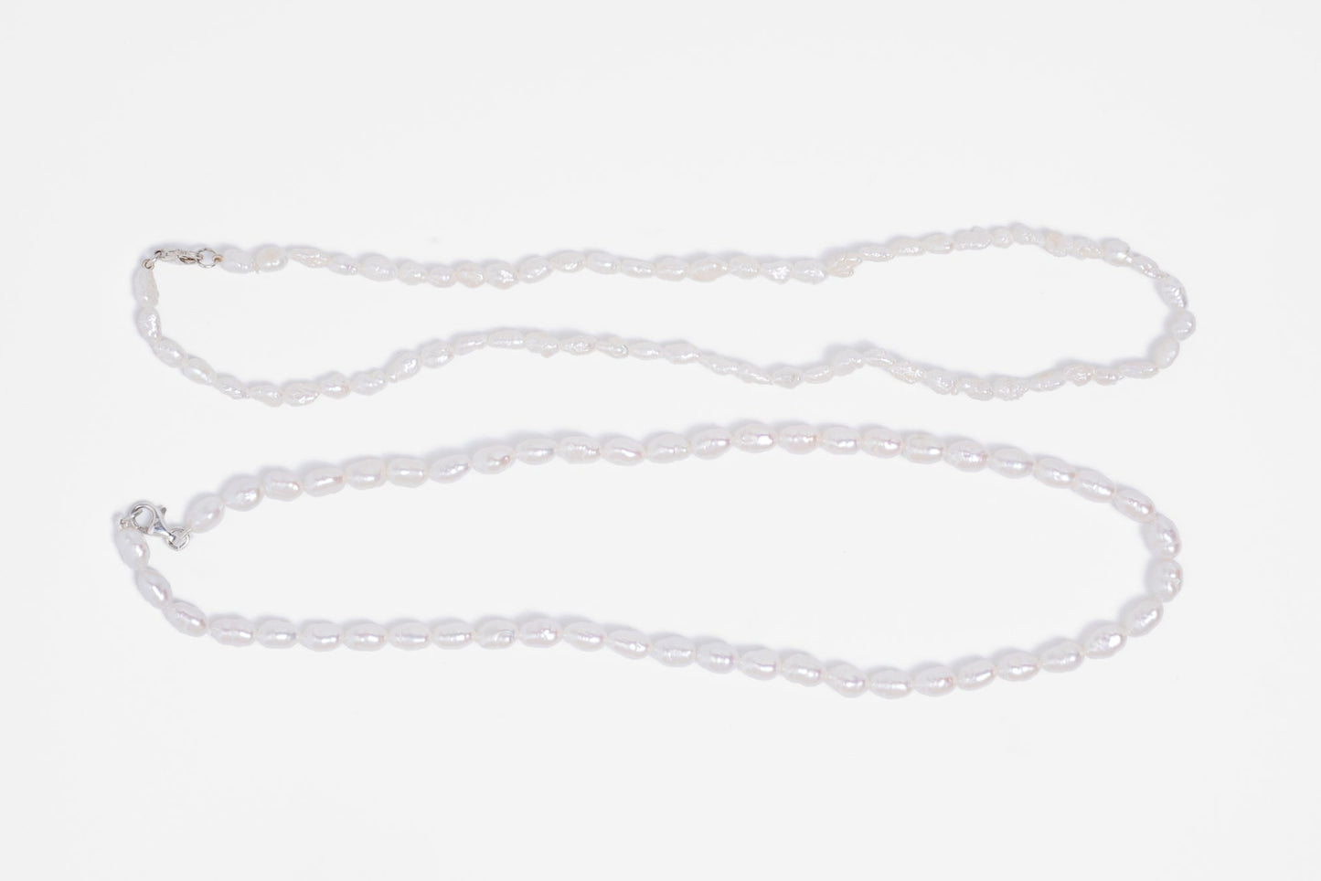 Collana Perle di Fiume Grandi