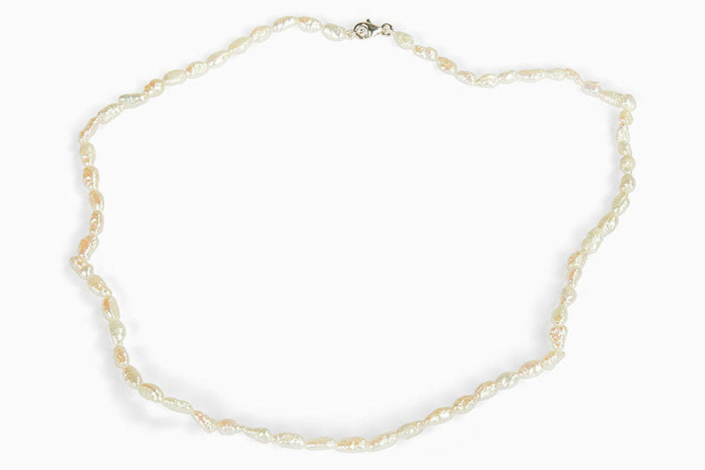 Collana di Perle di Fiume Sottili