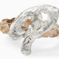 Anello in Bronzo Con Iniziali Argento 925 | ABC